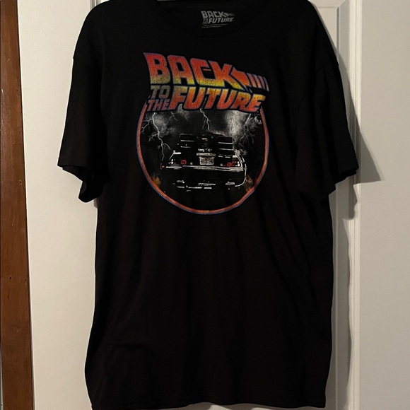 Back To The Future Other - Back to the Future Black Graphic Tee